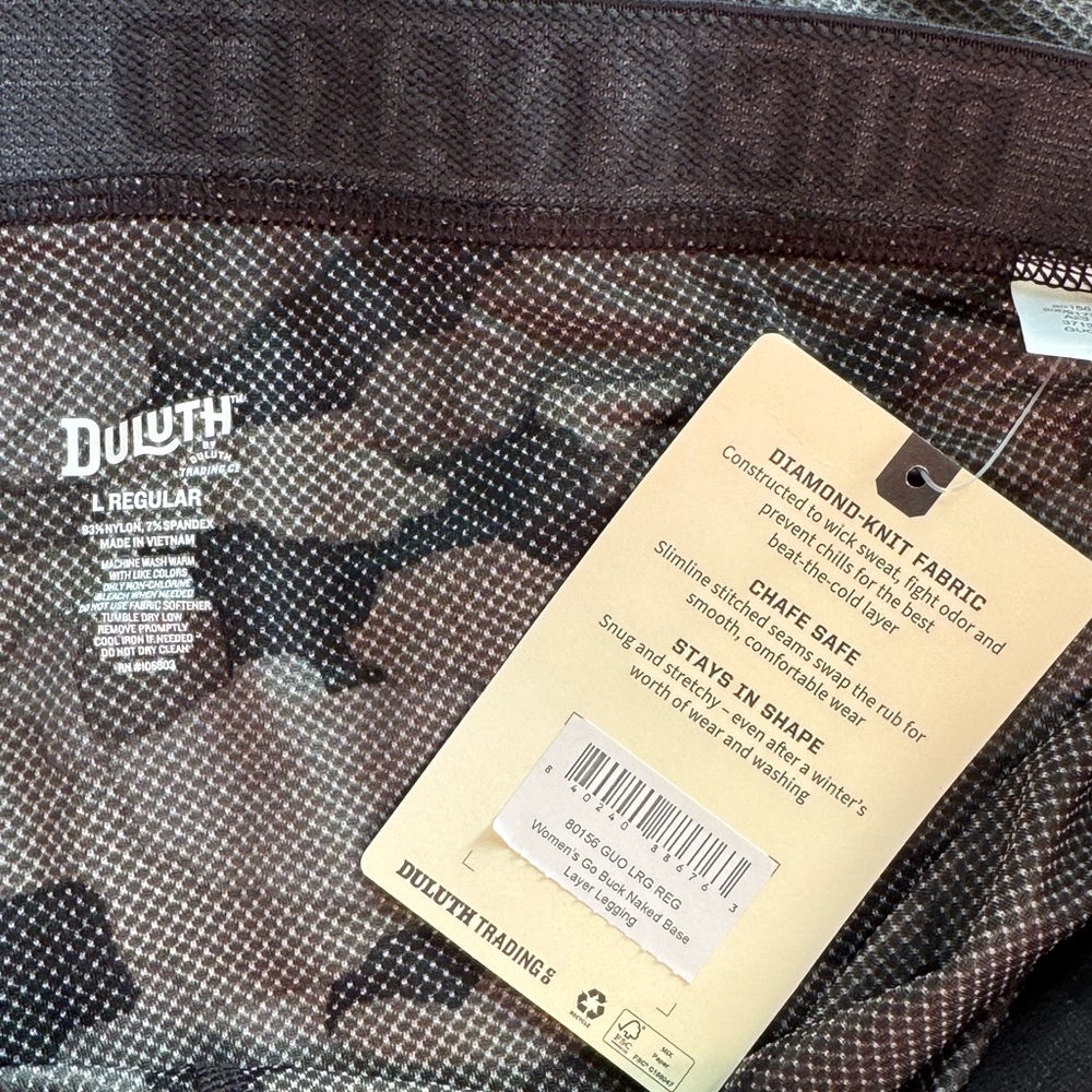 NWT - Duluth Trading Co Buck Naked Base Layer - Dark Gray - Picture 9 of 9